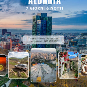 𝗨𝗻𝗮 𝘀𝗲𝘁𝘁𝗶𝗺𝗮𝗻𝗮 𝗶𝗻 𝗔𝗹𝗯𝗮𝗻𝗶𝗮: 𝗧𝗶𝗿𝗮𝗻𝗮 𝗲 𝗡𝗼𝗿𝗱 𝗮𝘂𝘁𝗲𝗻𝘁𝗶𝗰𝗼 (𝟳 𝗴𝗶𝗼𝗿𝗻𝗶 / 𝟲 𝗻𝗼𝘁𝘁𝗶 𝗡𝗢𝗡 𝗚𝗥𝗨𝗣𝗣𝗢 𝗧𝗢𝗨𝗥 𝗣𝗥𝗜𝗩𝗔𝗧𝗢)