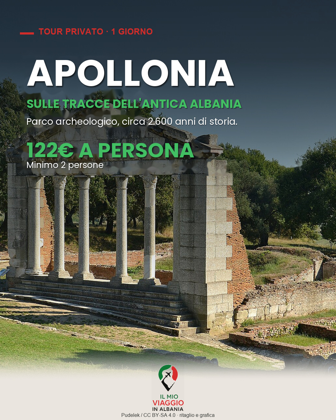 Sulle Tracce dell'Antica Albania, Tour Privato di un Giorno ad Apollonia