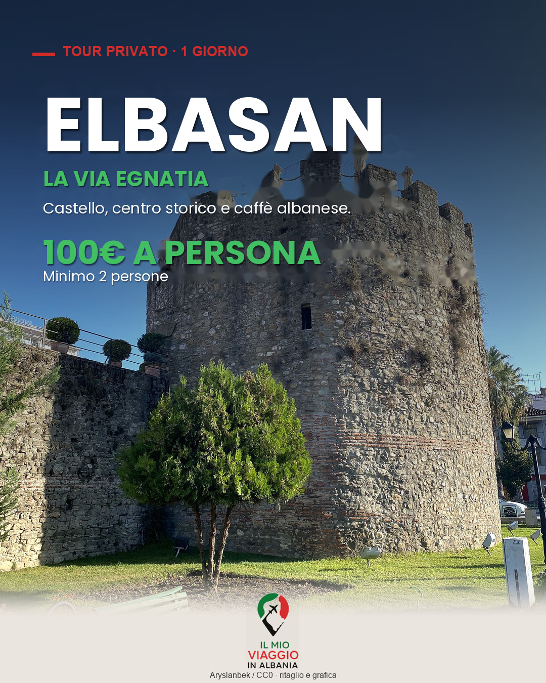 La Via Egnatia, Tour Privato di un Giorno a Elbasan