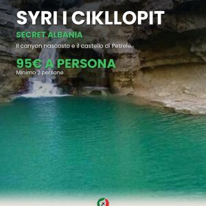 Secret Albania, Tour Privato di un Giorno tra Syri i Cikllopit e Petrelë